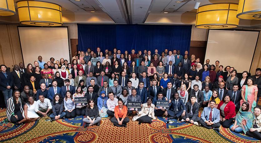 The Hubert H. Humphrey fellows (Photo Credit: The Humphrey Fellowship Program website)