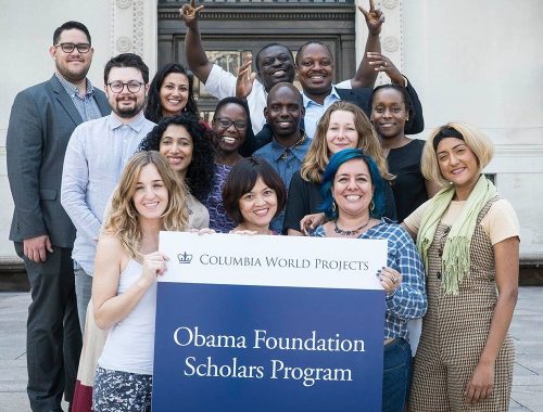 Scholars of the Obama Foundation Scholars Program