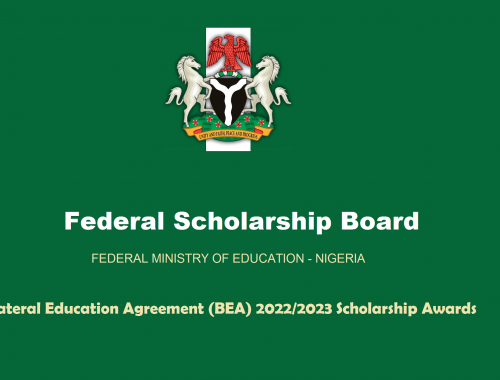 Federal Government Scholarship Awards, Bilateral Education Agreement (BEA) Scholarship Awards