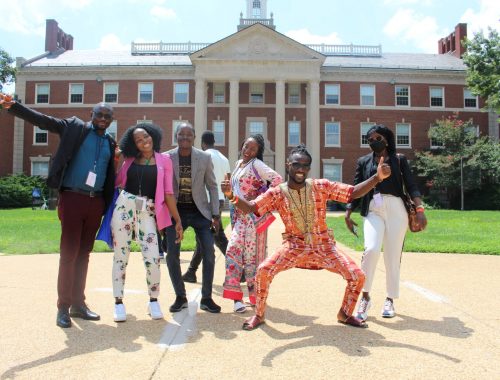 Mandela Washington Fellows at AEI Howard Campus (PHOTO CREDIT: Website)