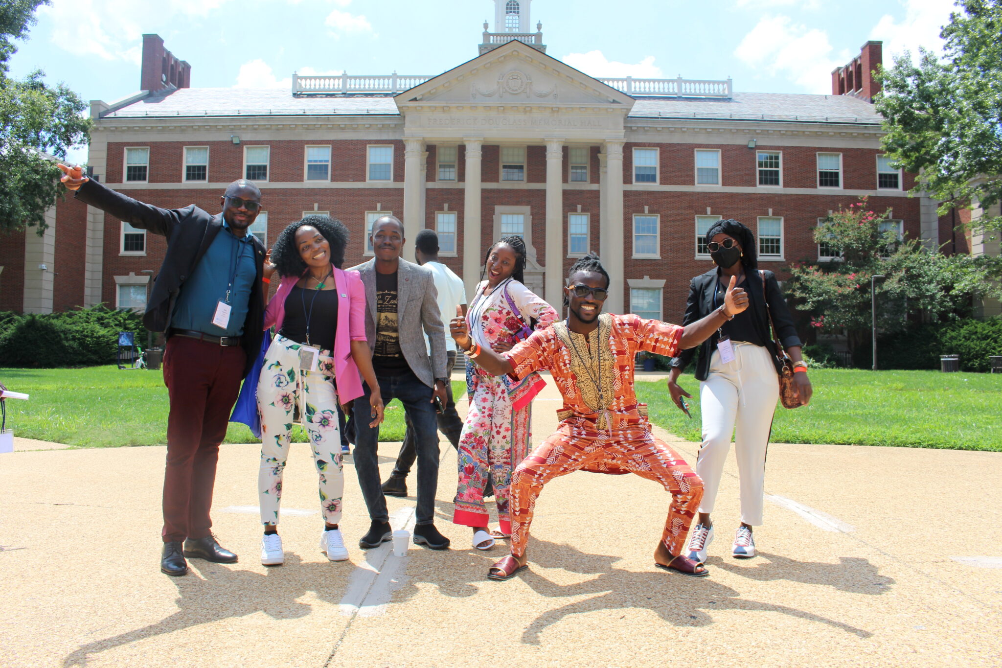 Mandela Washington Fellows at AEI Howard Campus (PHOTO CREDIT: Website)