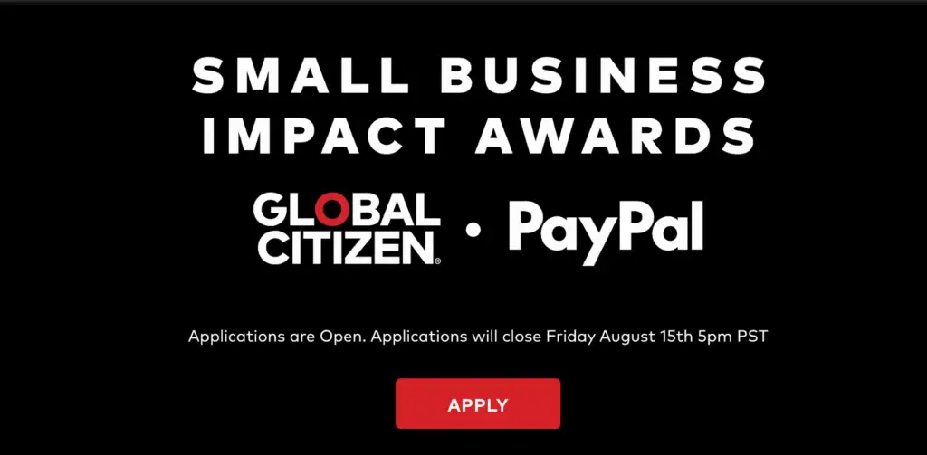 Global Citizen and PayPal