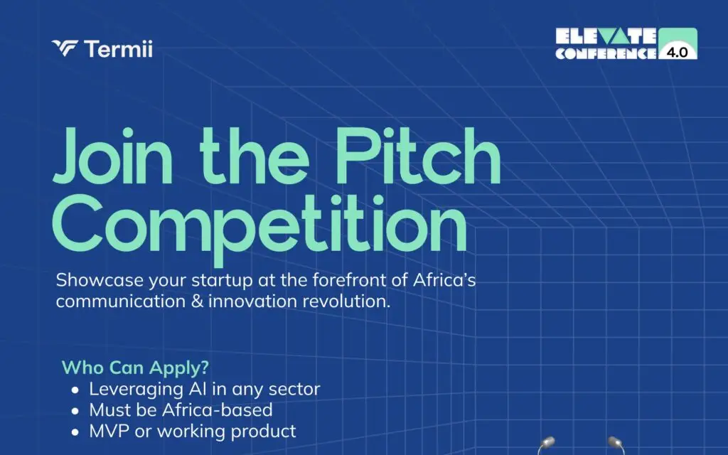 AI Pitch Competition at Termii Elevate 4.0