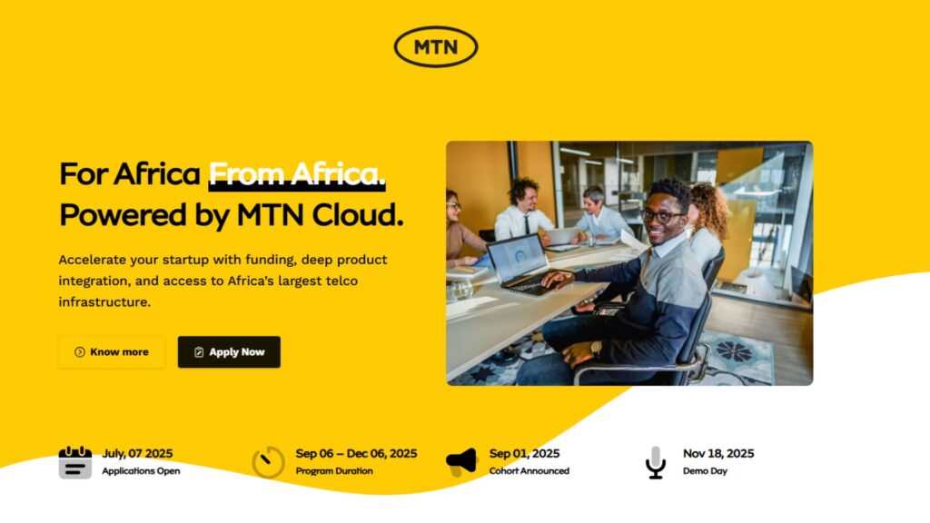 MTN Cloud Accelerator Program