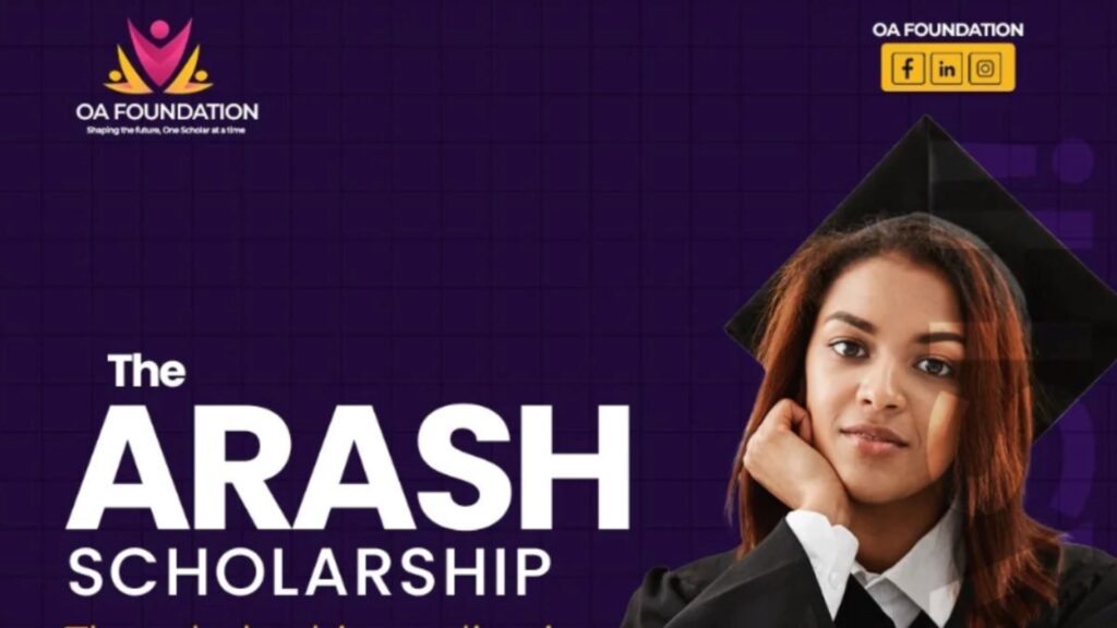 OA Foundation ARASH Scholarship